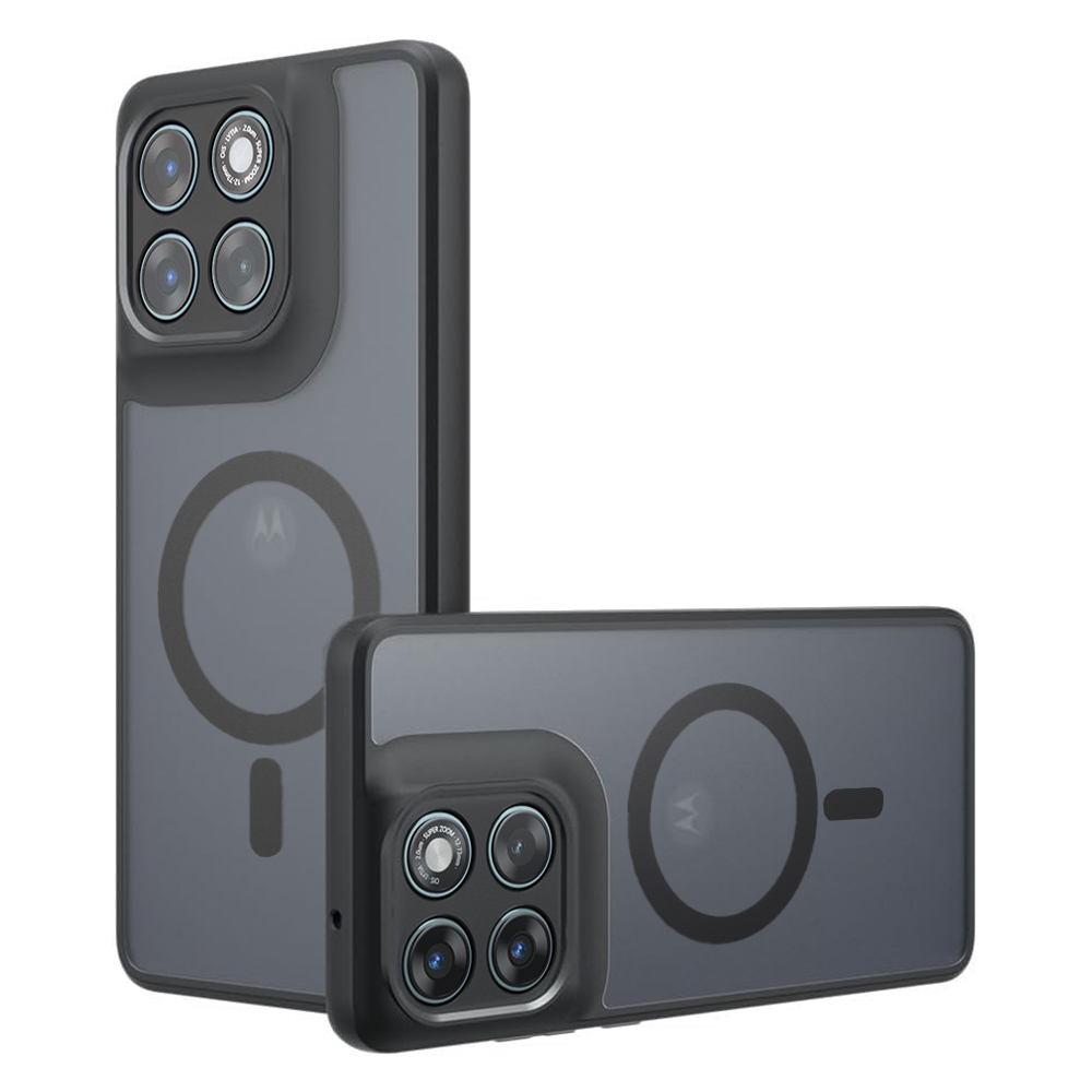 Kryt Techsuit PureFrost MagSafe Motorola Edge 70 Fusion ledově černý