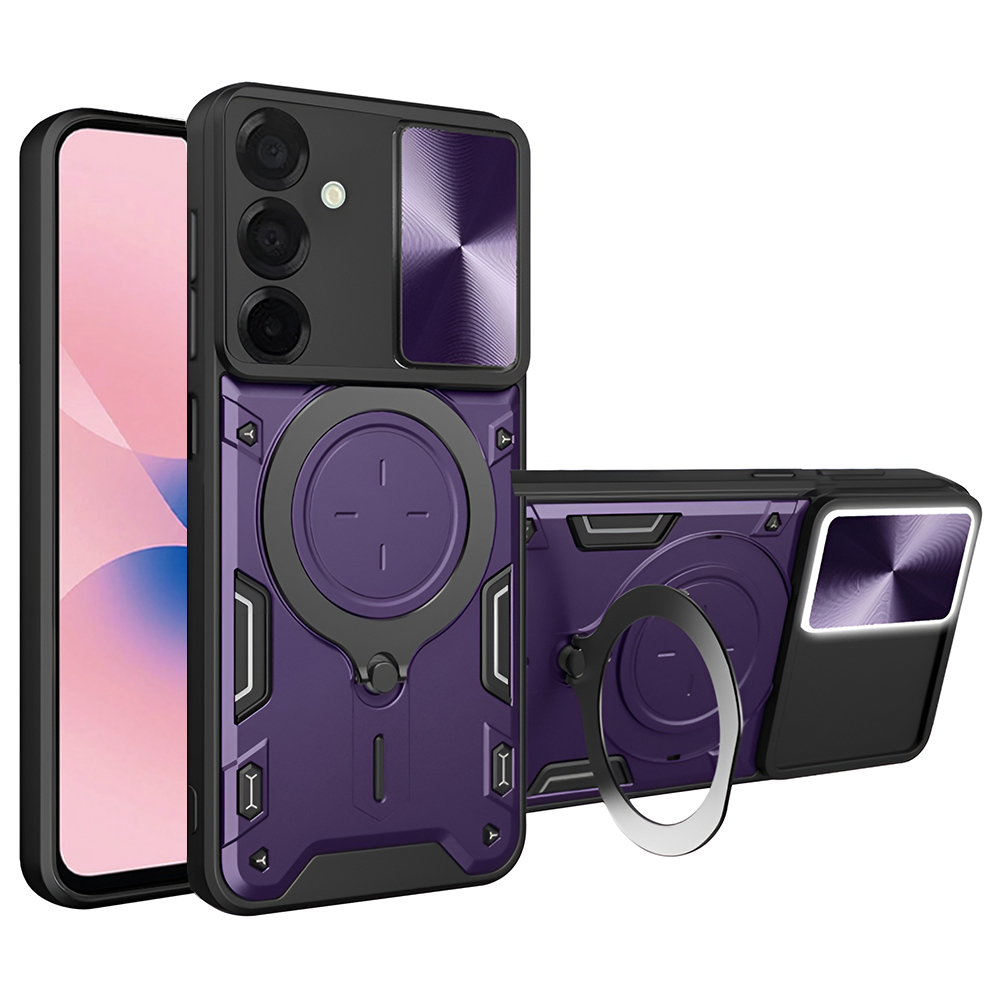 Kryt Techsuit CamGuard Pro Samsung Galaxy A27 5G fialový
