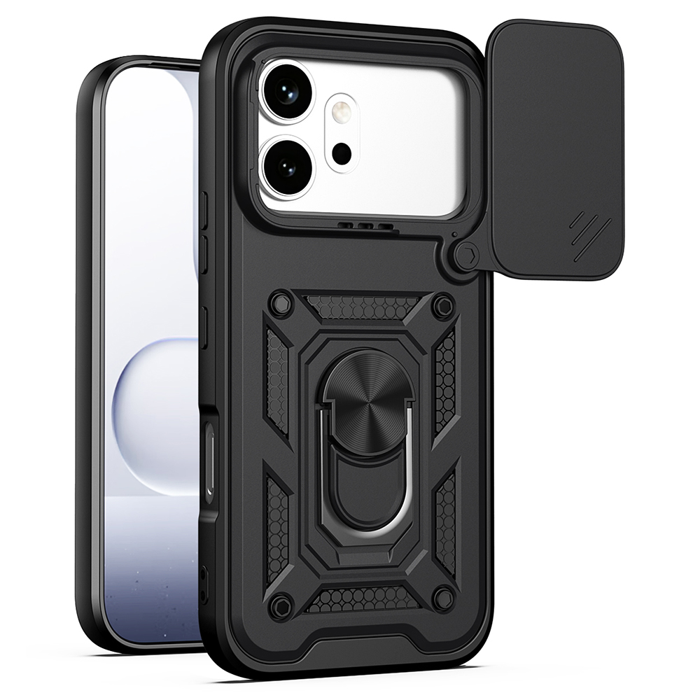 Kryt Techsuit CamShield Series Honor 600 a 600 Pro černý