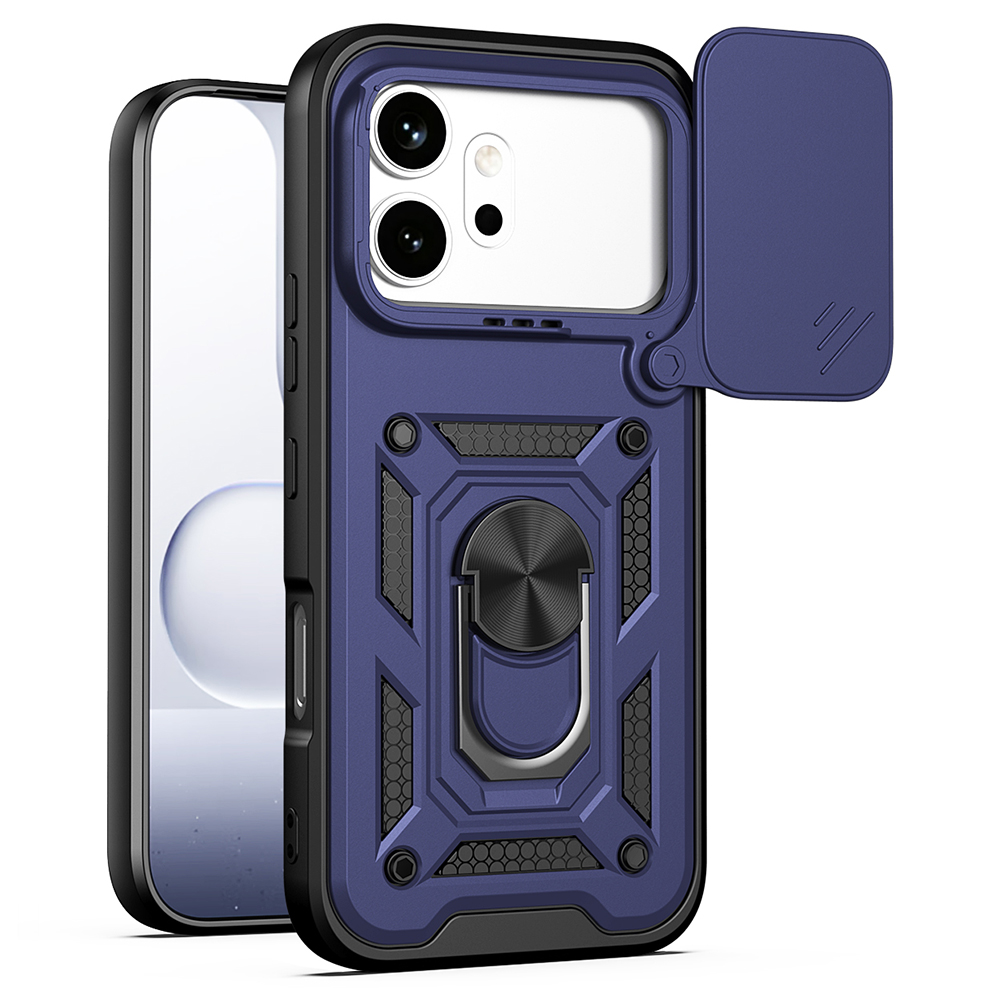 Kryt Techsuit CamShield Series Honor 600 a 600 Pro modrý