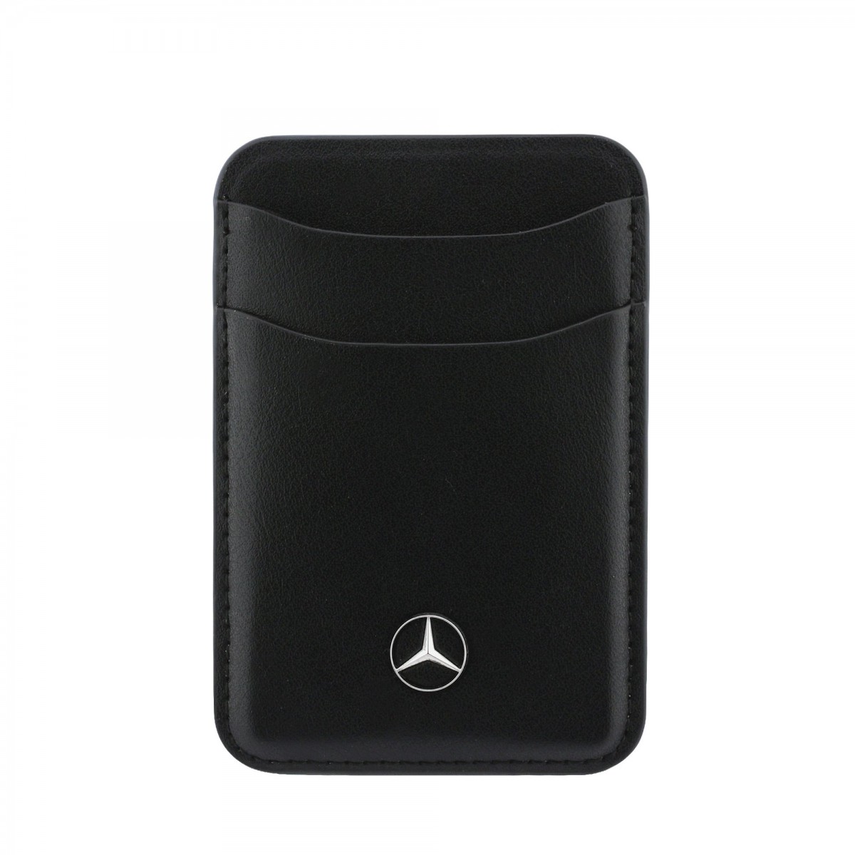 Peněženka Mercedes PU Leather MagSafe Card Holder černá