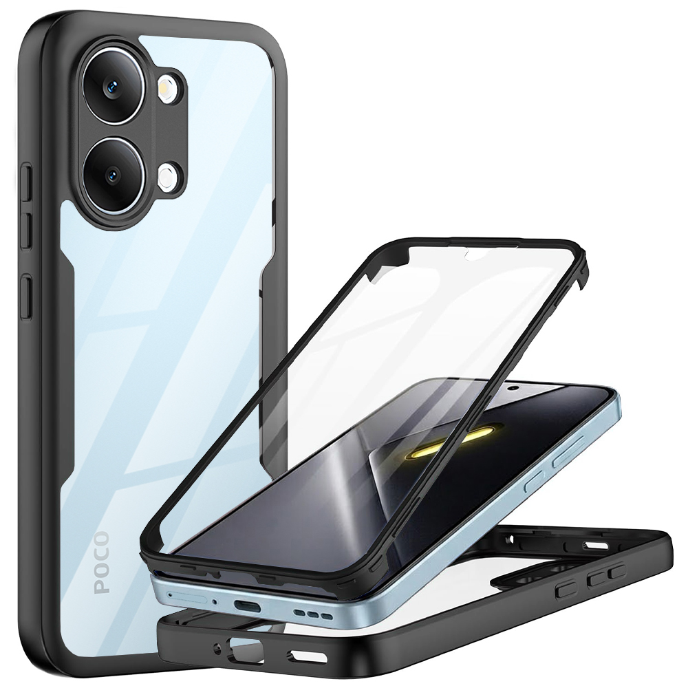 Kryt Techsuit ColorVerse 360 Series Screen Protector Xiaomi Poco X8 Pro Max černý