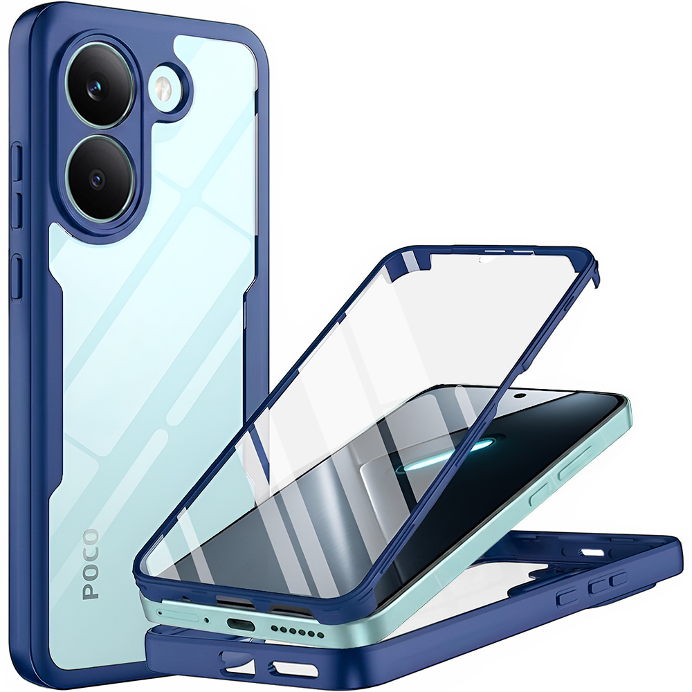 Kryt Techsuit ColorVerse 360 Series Screen Protector Xiaomi Poco X8 Pro modrý