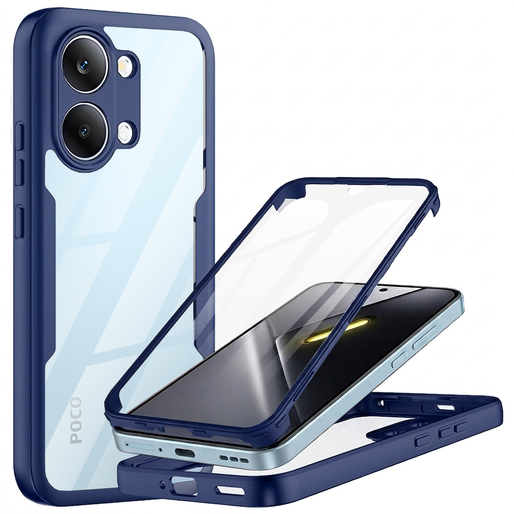 Kryt Techsuit ColorVerse 360 Series Screen Protector Xiaomi Poco X8 Pro Max modrý