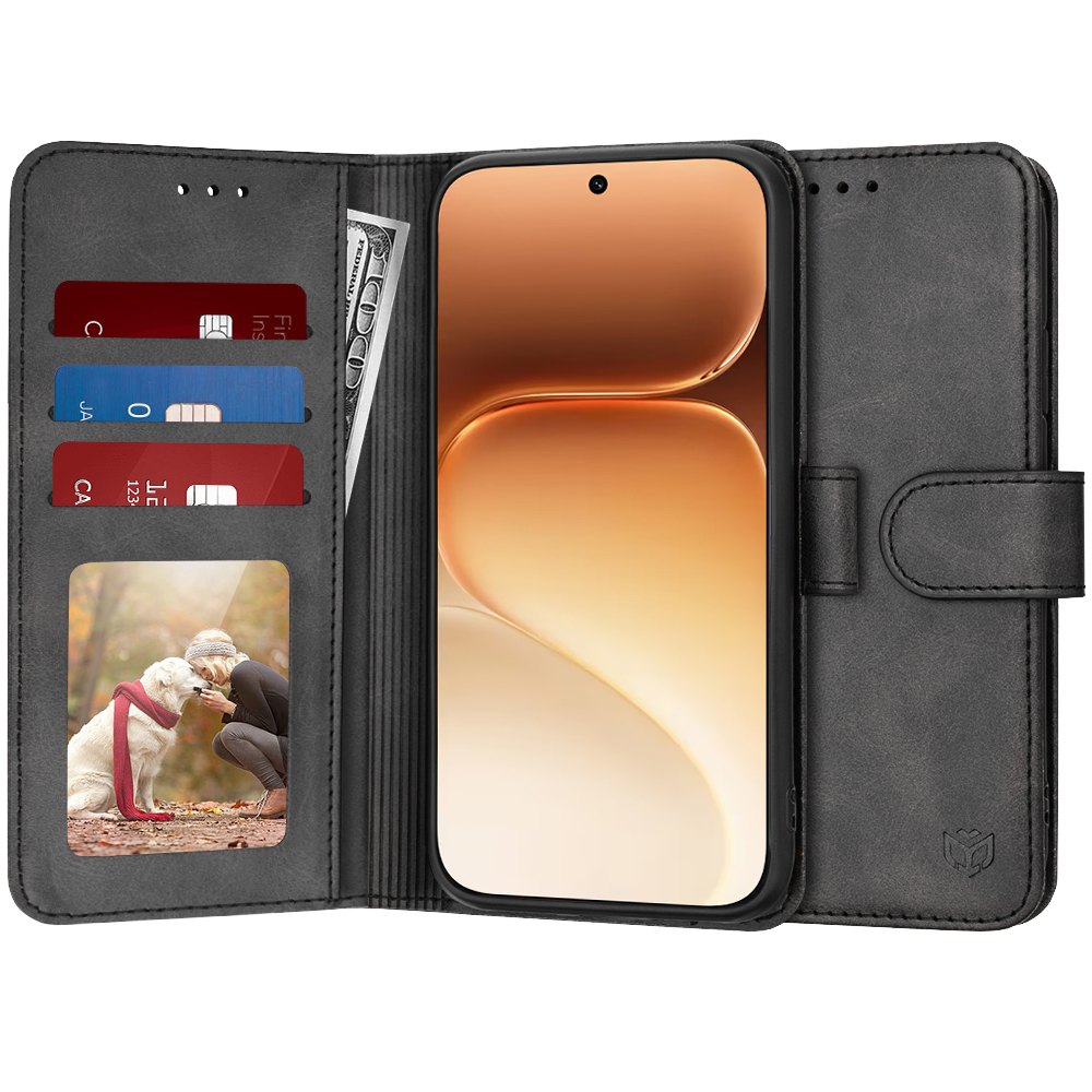 Pouzdro Techsuit Diary Book Honor 600 Pro černé