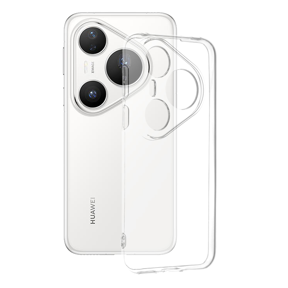 Kryt Techsuit Clear Silicone Huawei Pura 80 Pro průhledný