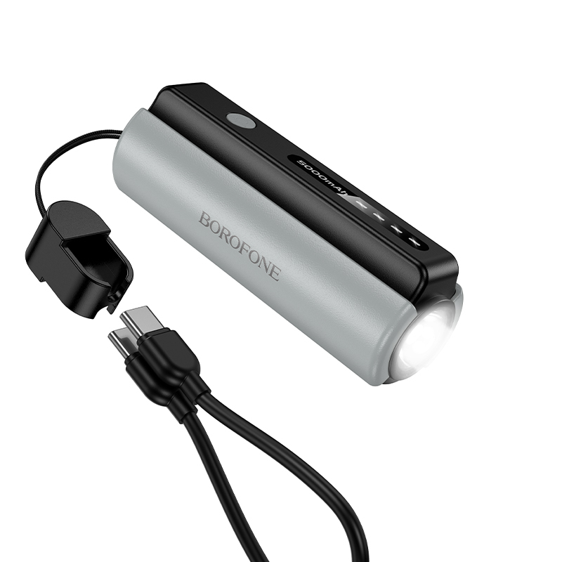 Powerbanka Borofone BJ87 Star 5000mAh s baterkou černá