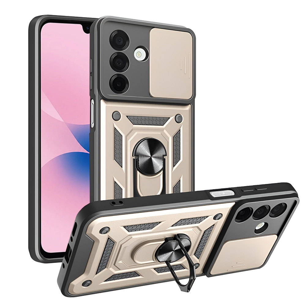 Kryt Techsuit CamShield Series Samsung Galaxy A27 5G zlatý