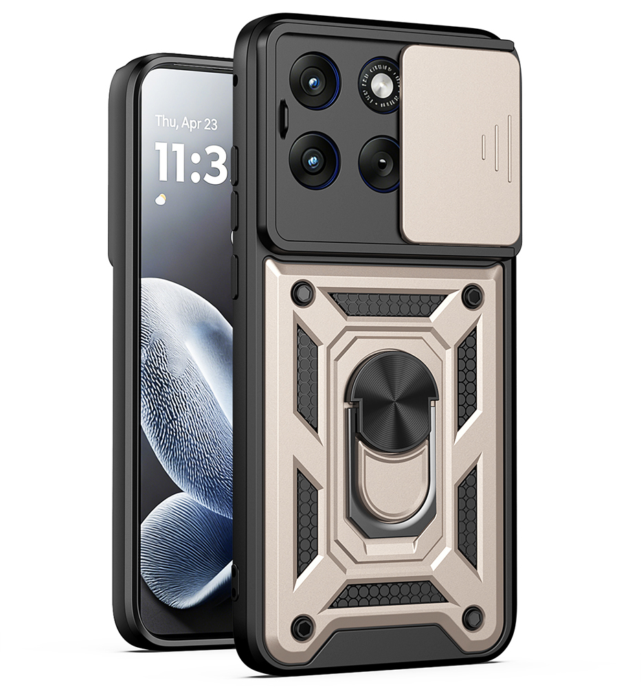 Kryt Techsuit CamShield Series pro Motorola Edge 70 Fusion zlatý
