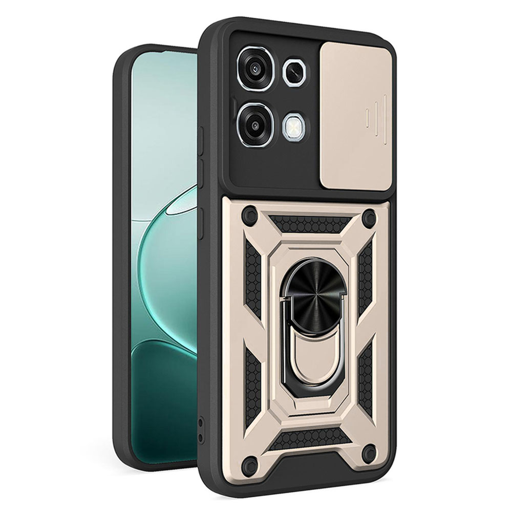 Kryt Techsuit CamShield Series pro Oppo A6 Pro 4G a 5G zlatý