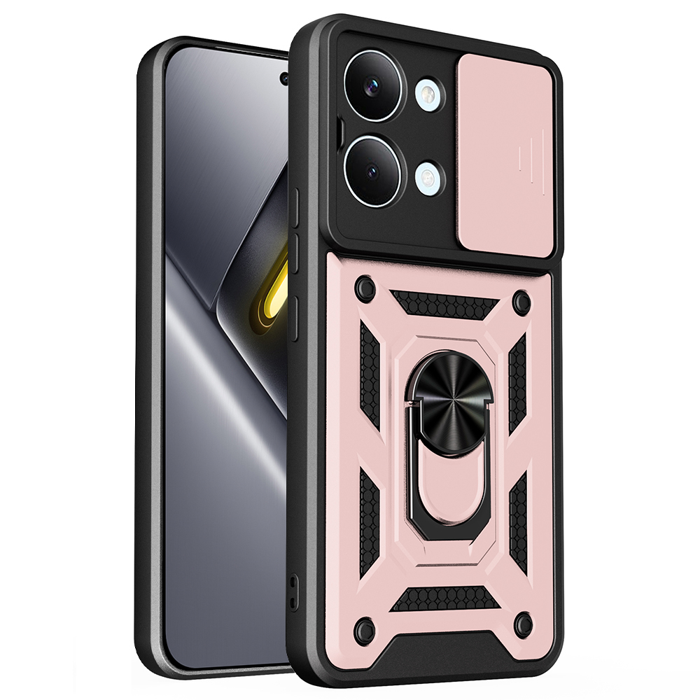 Kryt Techsuit CamShield Series pro Xiaomi Poco X8 Pro Max růžově zlatý
