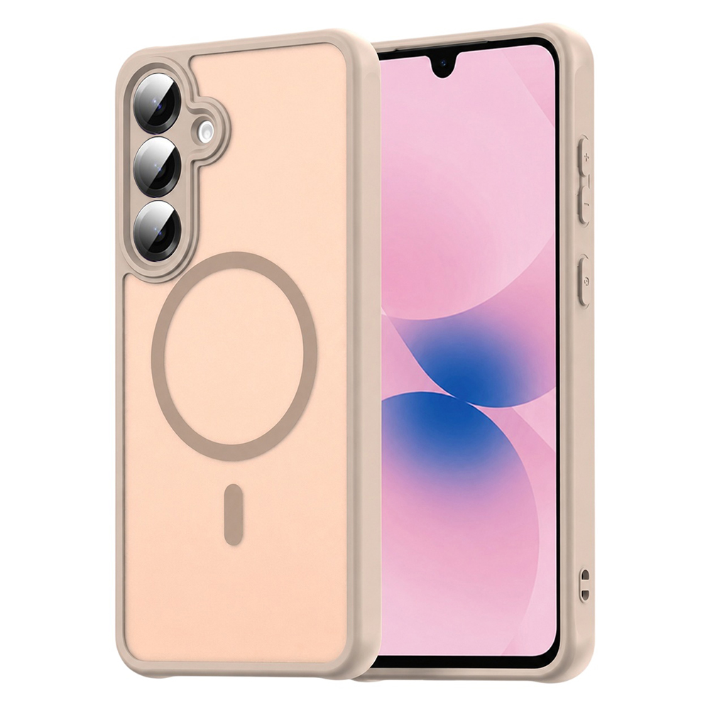 Kryt Techsuit HaloFrost II MagSafe pro Samsung Galaxy A27 5G zlatý