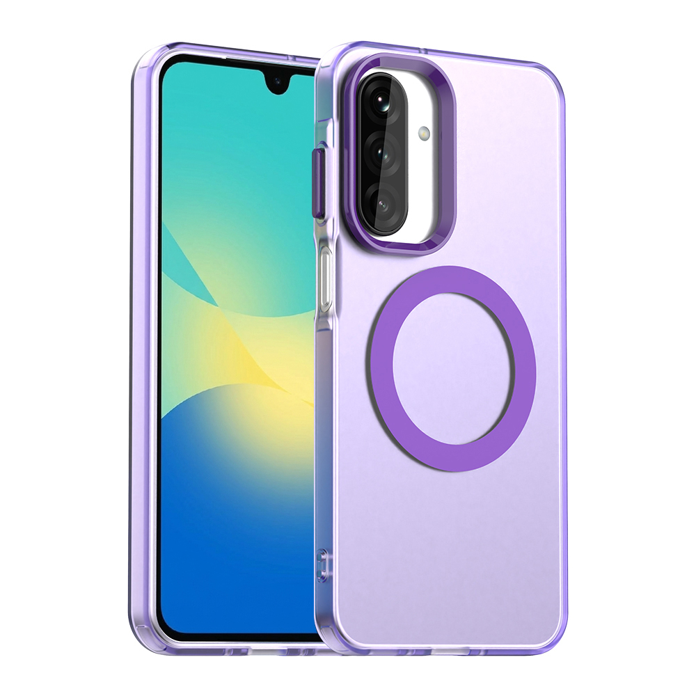 Kryt Techsuit CandyCase MagSafe pro Samsung Galaxy A27 5G fialový