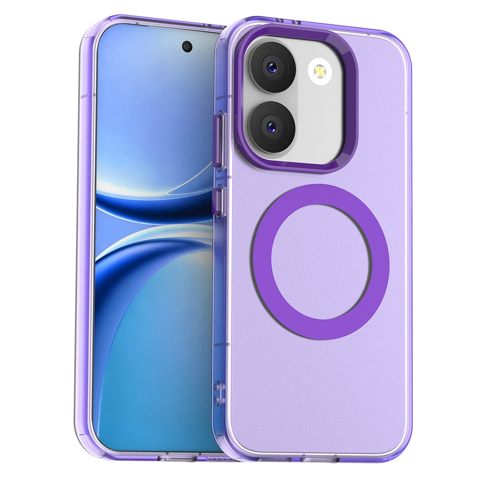 Kryt Techsuit CandyCase MagSafe pro Xiaomi Poco X8 Pro fialový