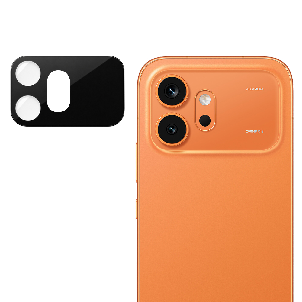 Ochranné tvrzené sklo Techsuit Full Camera Glass pro Honor 600 černé