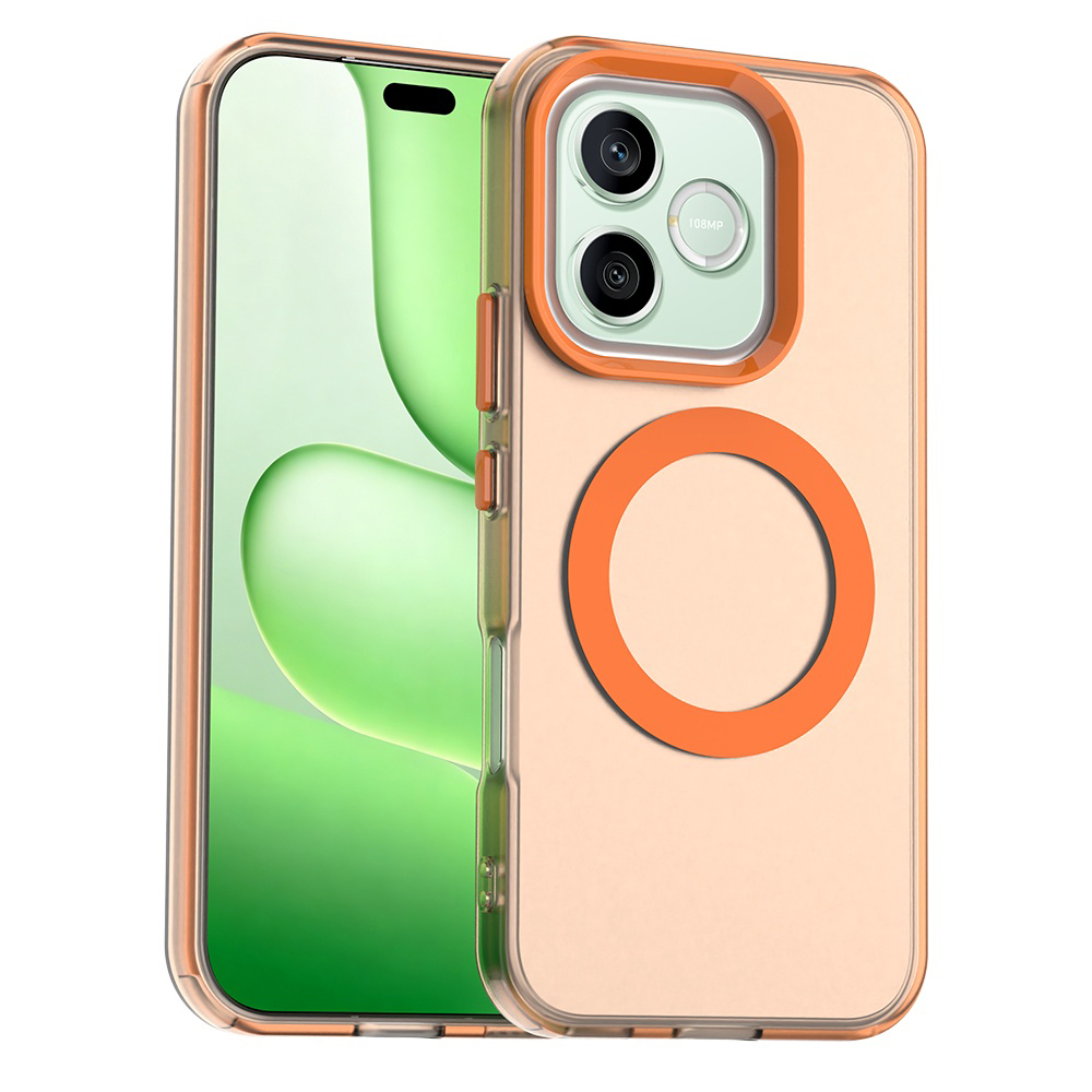 Kryt Techsuit CandyCase MagSafe pro Honor 600 Lite oranžový