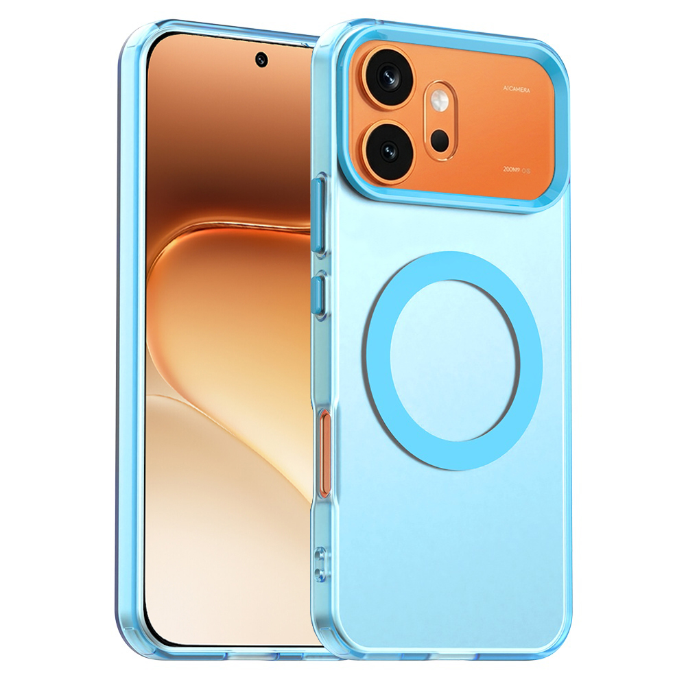 Kryt Techsuit CandyCase MagSafe pro Honor 600 / 600 Pro modrý
