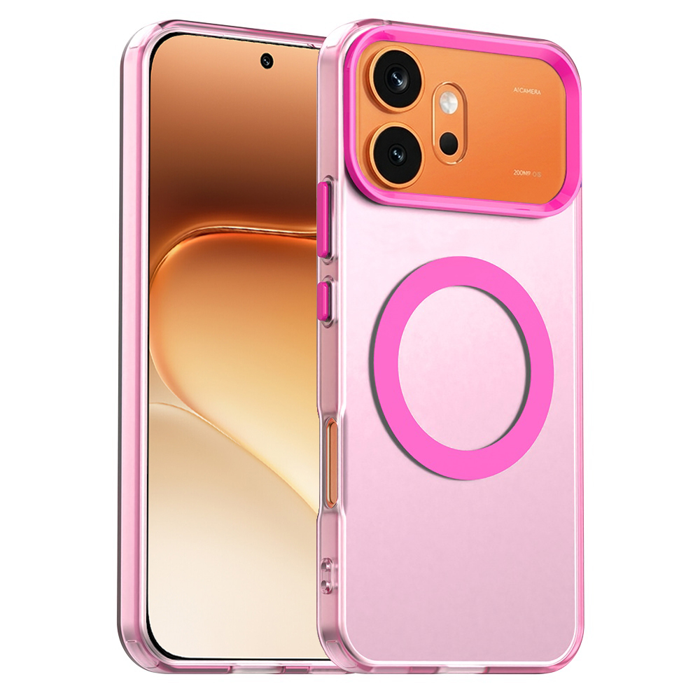 Kryt Techsuit CandyCase MagSafe pro Honor 600 / 600 Pro růžový
