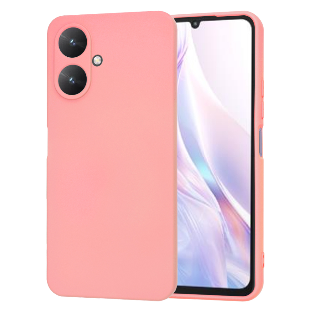 Silikonový kryt Techsuit SoftFlex pro Xiaomi Redmi 13C a Poco M6 růžový