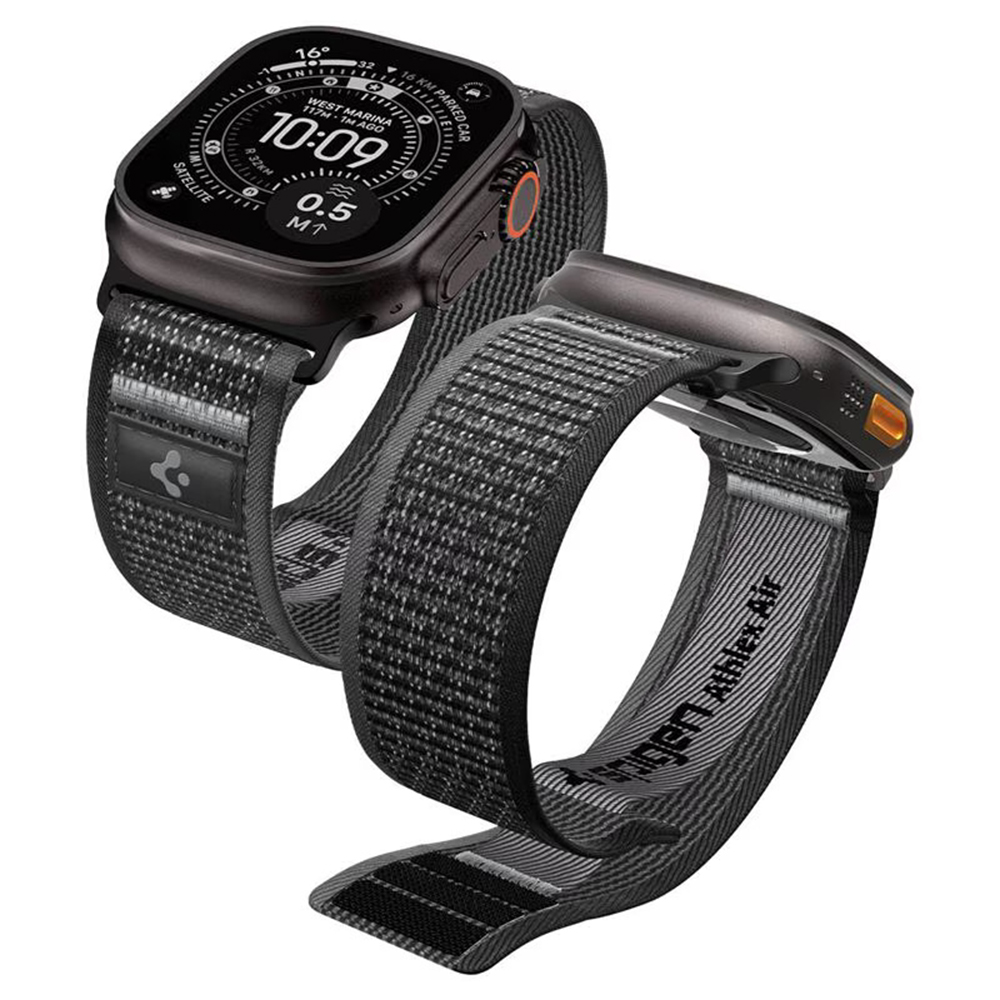 Řemínek Spigen Athlex Air 2 pro Apple Watch šedý