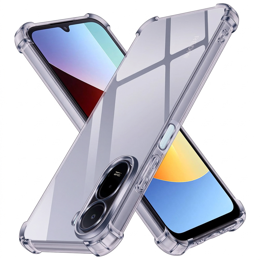 Silikonový kryt Techsuit Shockproof pro Xiaomi Redmi A7 Pro 4G kouřově černý