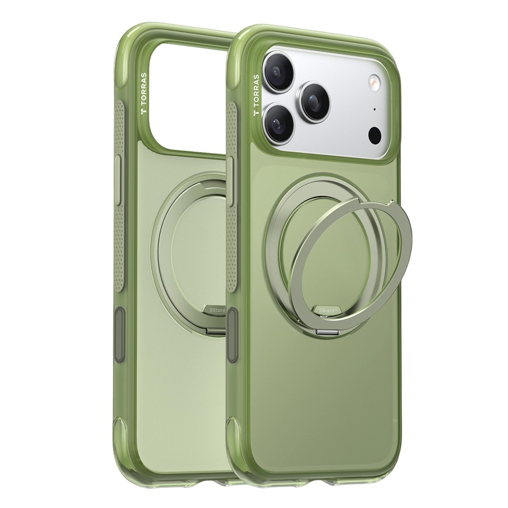 Ochranný kryt Torras lesní zelený pro iPhone 17 Pro Max