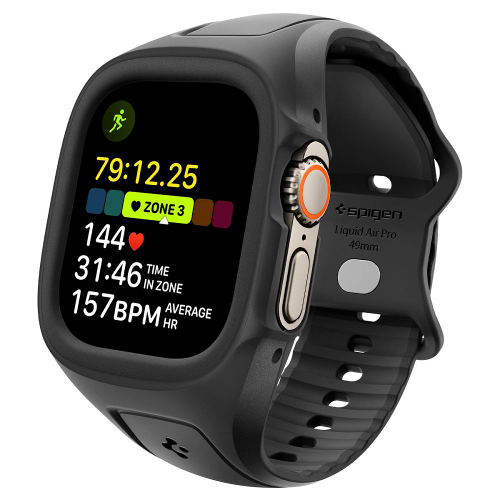 Ochranný kryt Spigen (ACS05463) černý pro Apple Watch Ultra / Ultra 2 / Ultra 3