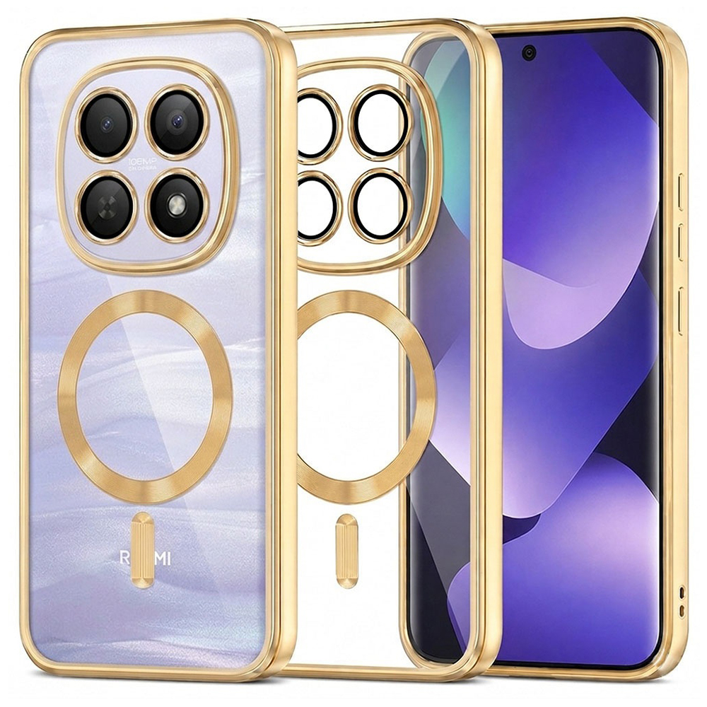 Kryt Techsuit Luxury Crystal MagSafe pro Xiaomi Redmi Note 15 5G / Note 15 4G / Poco M8 5G
