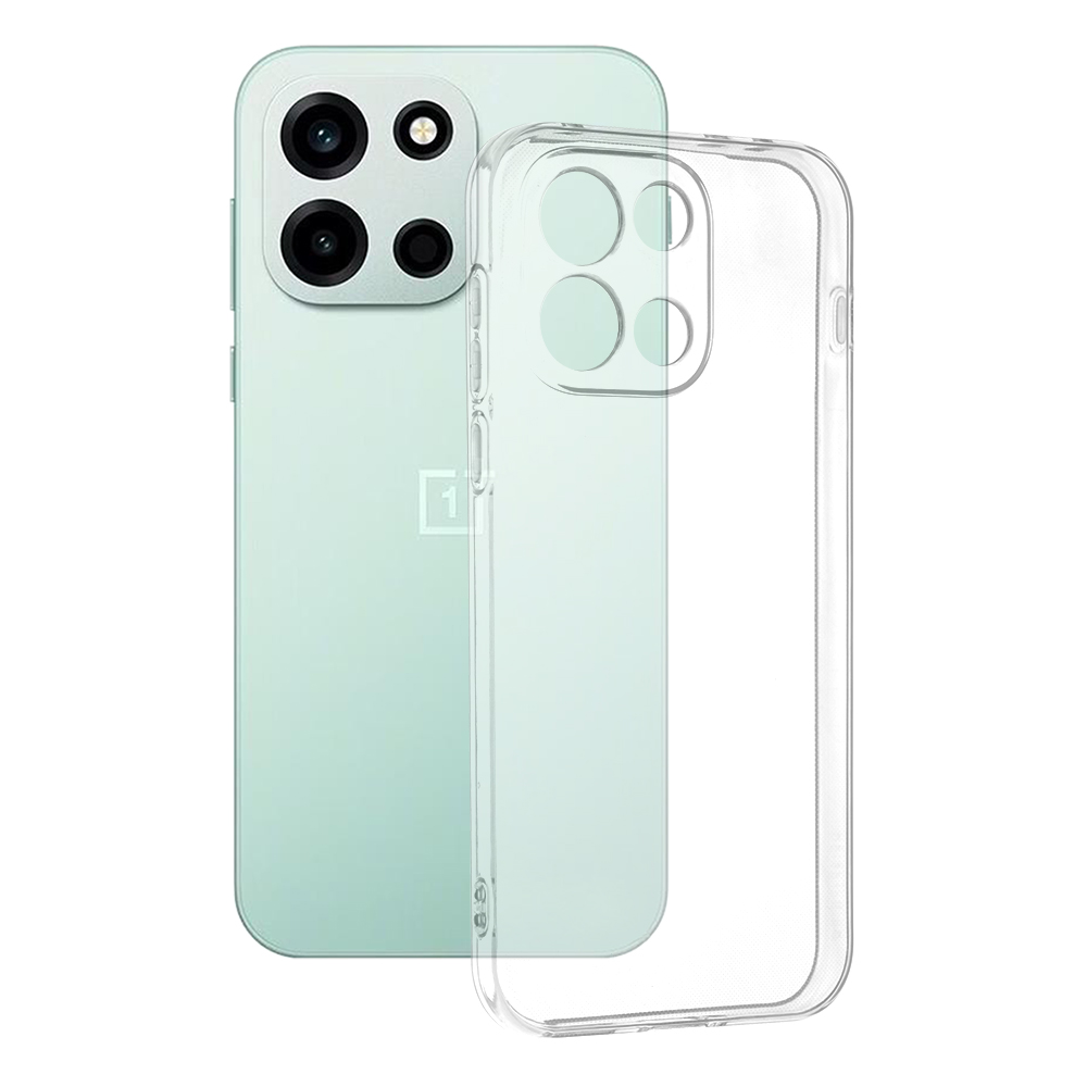Kryt na mobil Techsuit Clear Silicone OnePlus Nord 6 transparentní