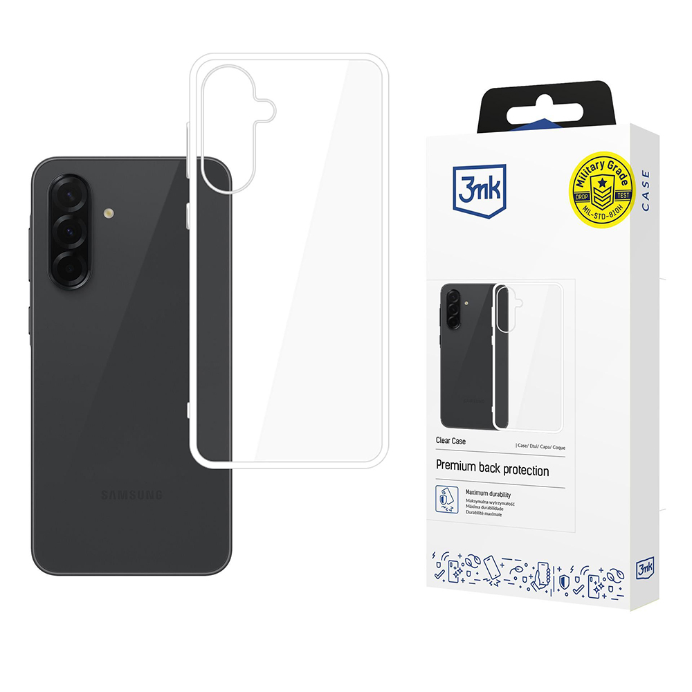 Kryt na mobil 3mk Clear Case Samsung Galaxy A37 5G transparentní
