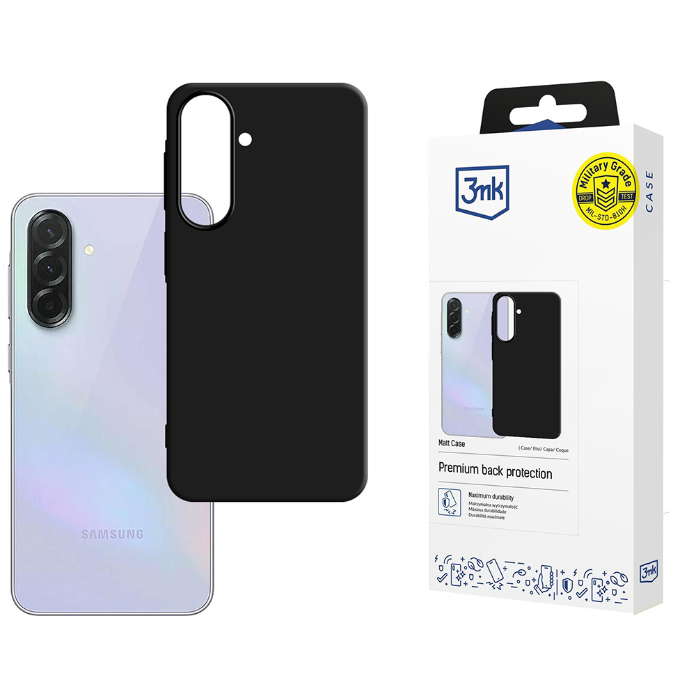 Kryt na mobil 3mk Matt Case Samsung Galaxy A37 5G černý