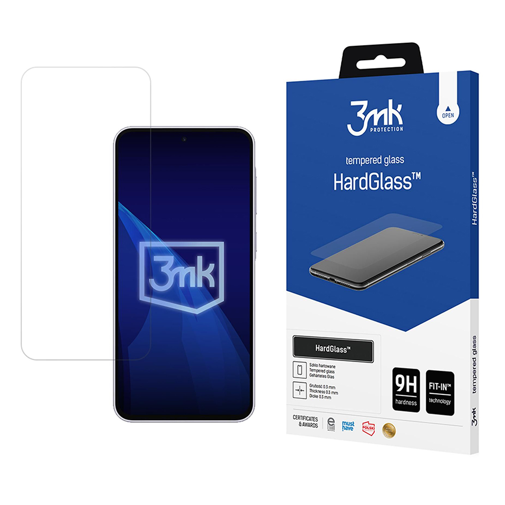 Tvrzené sklo 3mk HardGlass Samsung Galaxy A37 5G čiré