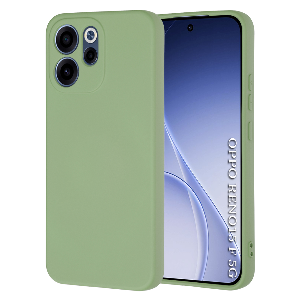Kryt na mobil Techsuit SoftFlex Oppo Reno15 F a FS 5G mátově zelený