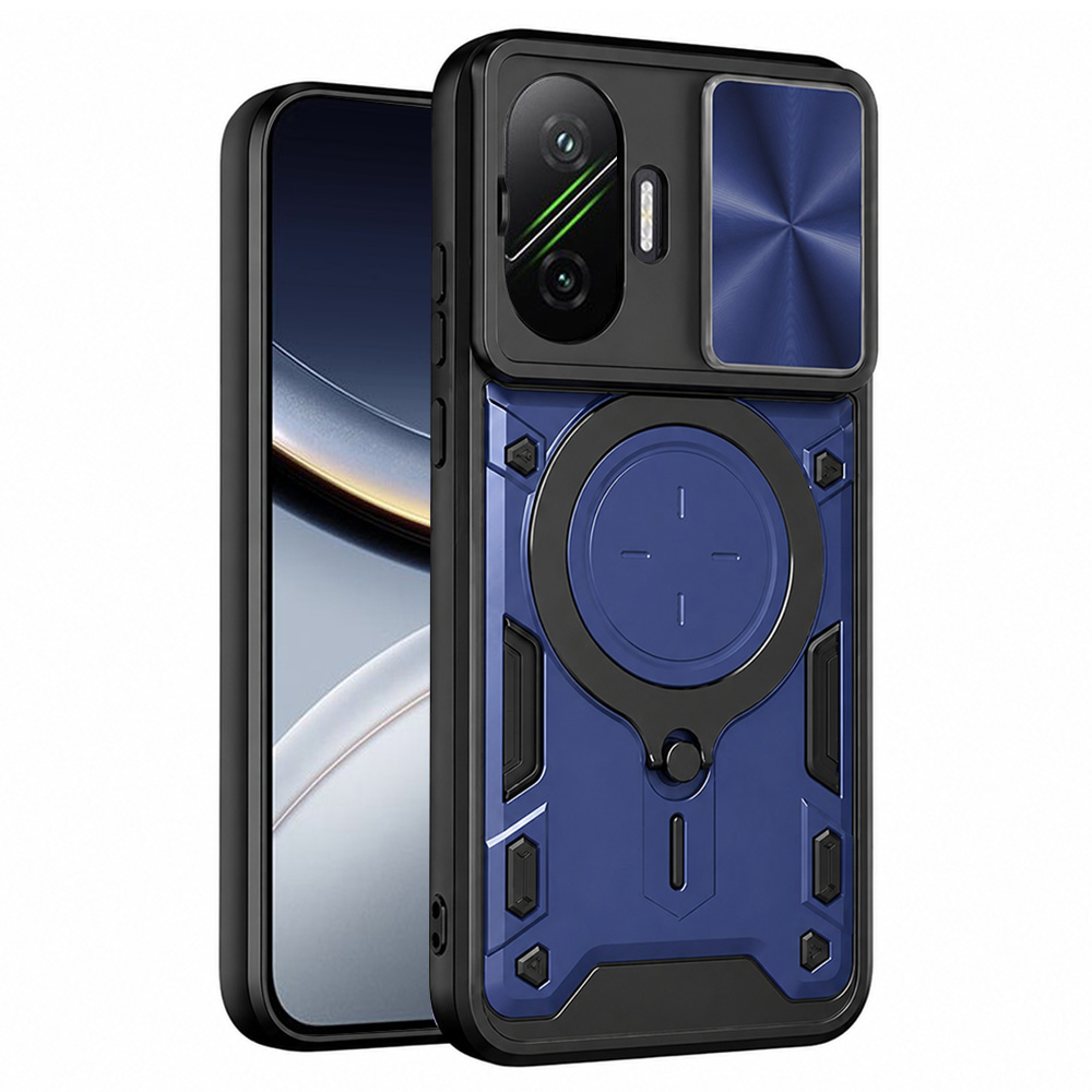 Ochranný kryt Techsuit CamGuard Pro pro Xiaomi Poco F7 modrý