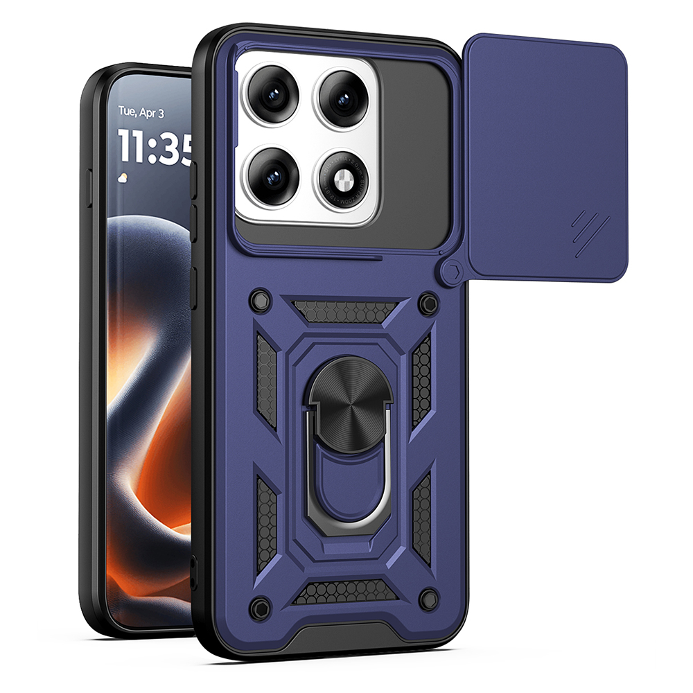 Ochranný kryt Techsuit CamShield Series pro Motorola Edge 70 Pro modrý