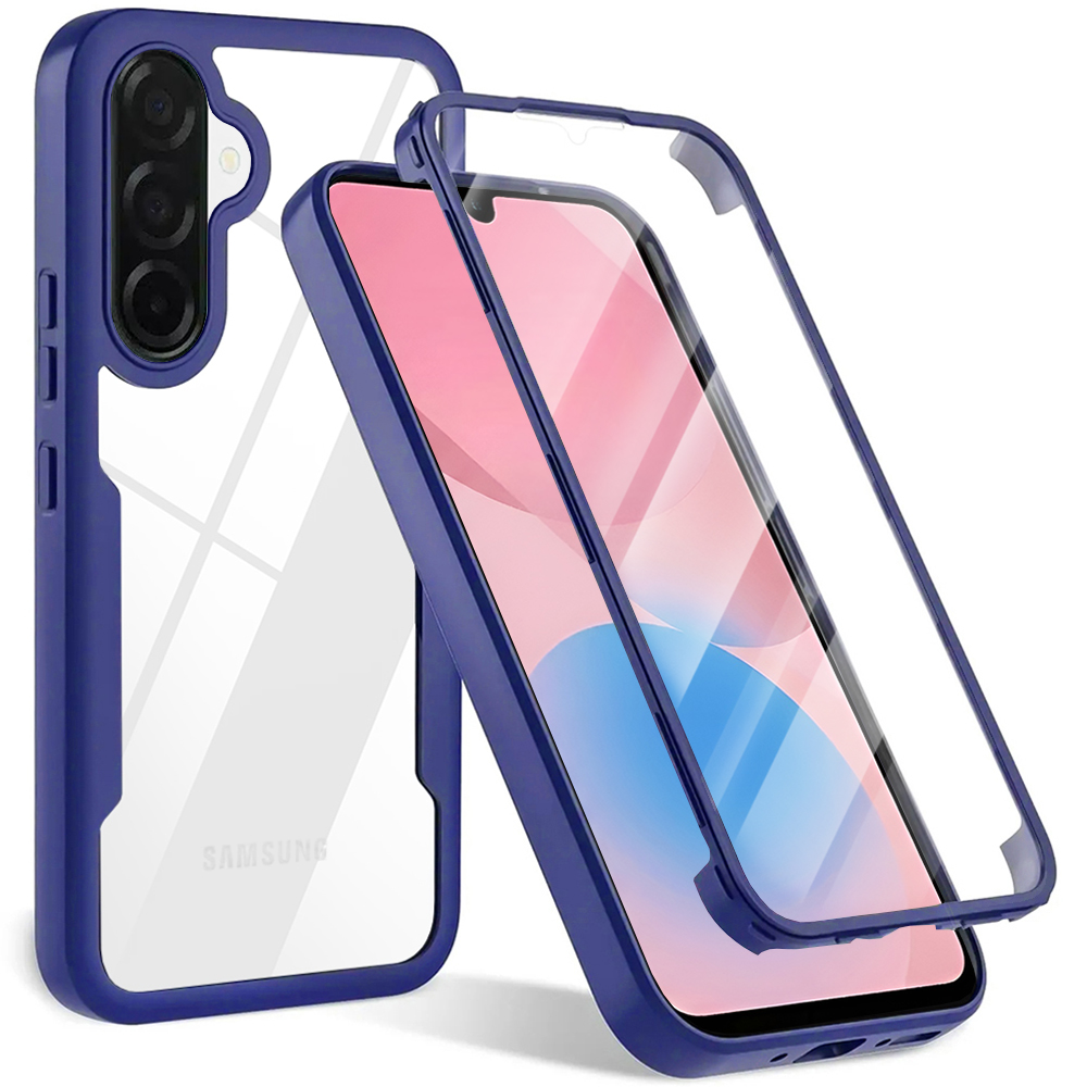 Ochranný kryt s fólií Techsuit ColorVerse 360 pro Samsung Galaxy A27 5G modrý