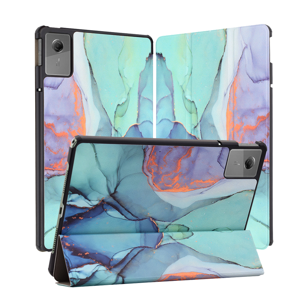 Pouzdro na tablet Techsuit FoldPro pro Lenovo Idea Tab 11 s motivem Green Time
