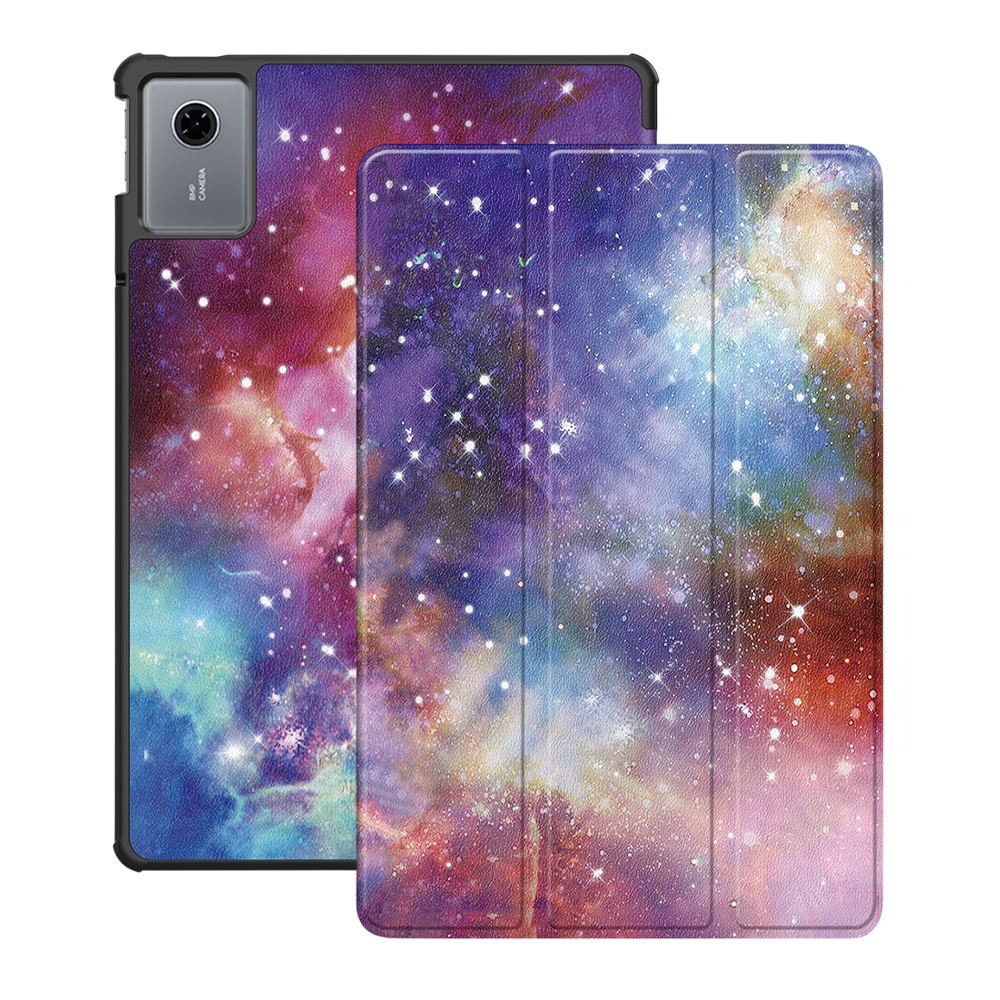 Pouzdro na tablet Techsuit FoldPro pro Lenovo Idea Tab 11 s motivem galaxie