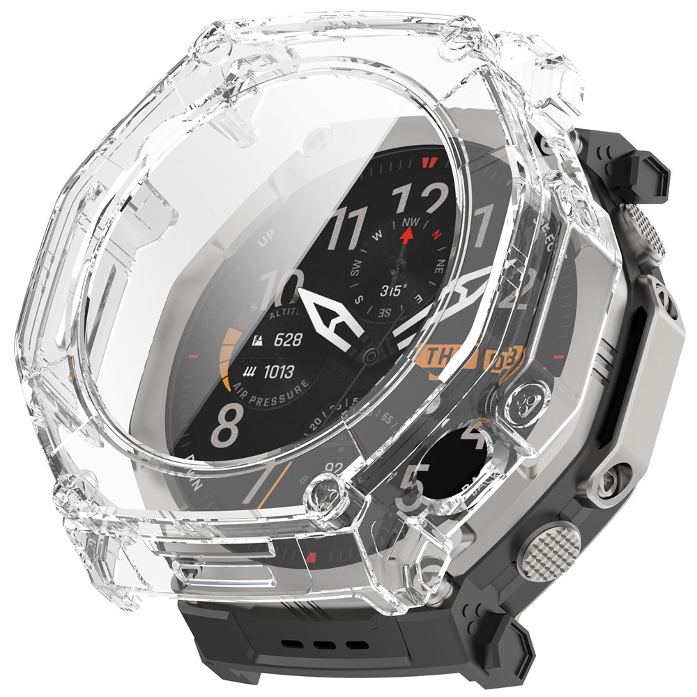 Ochranný kryt na hodinky s fólií Techsuit Defense360 Pro pro Amazfit T-Rex Ultra 2 průhledný