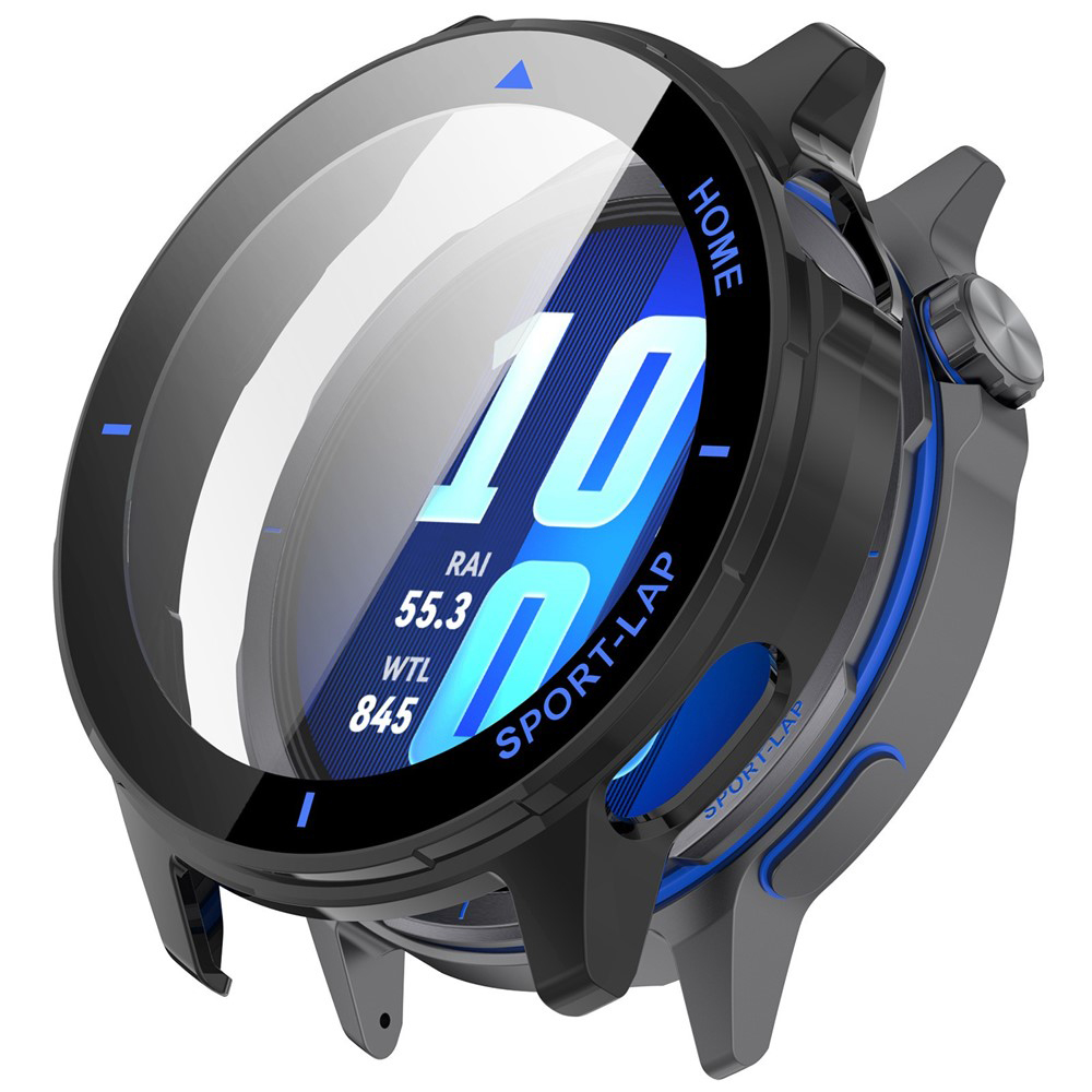 Ochranný kryt na hodinky s fólií Techsuit Defense360 Pro pro Huawei Watch GT Runner 2 černý