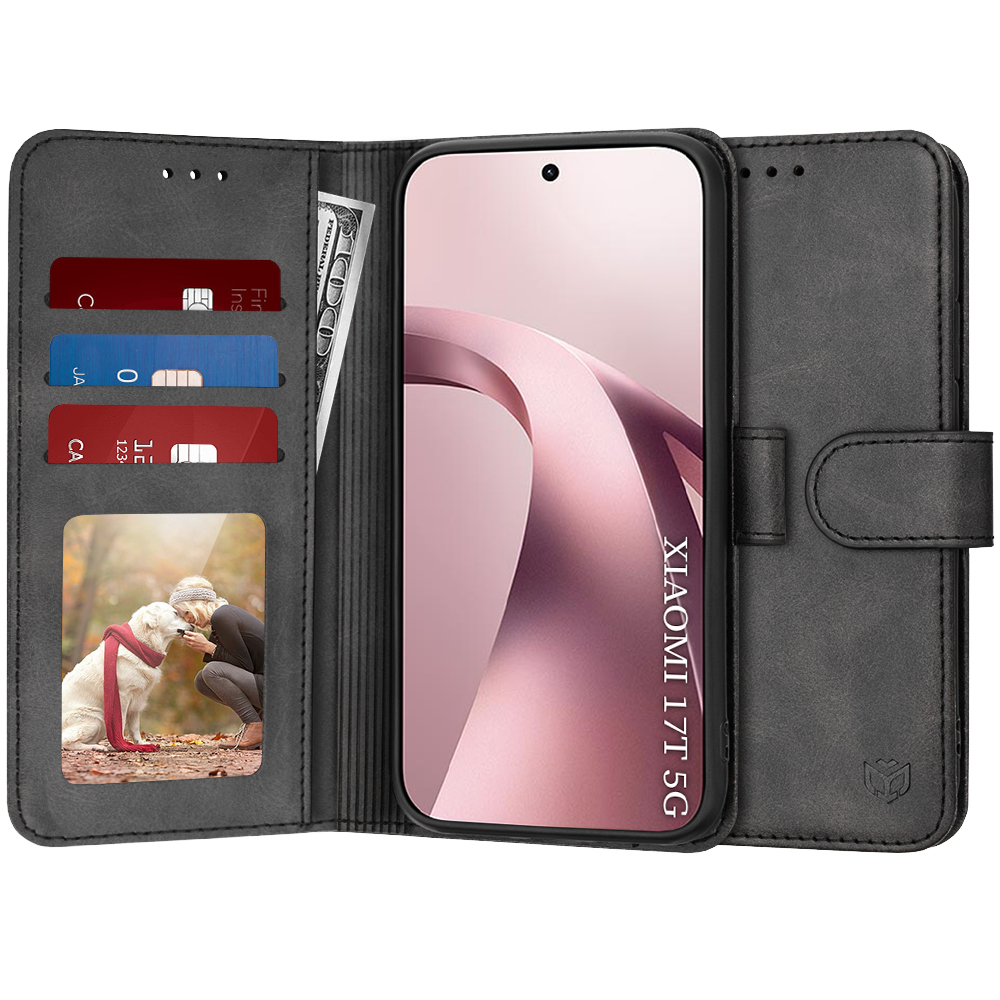 Pouzdro Techsuit Diary Book pro Xiaomi 17T černé
