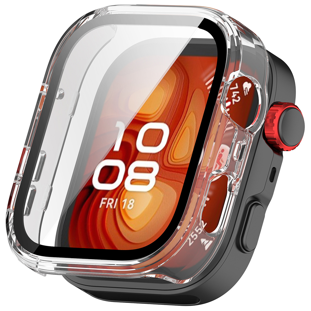 Ochranné pouzdro s fólií Techsuit Defense360 Pro pro Huawei Watch Fit 5 Pro průhledné