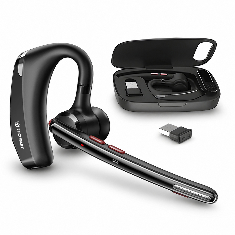 Bezdrátové sluchátko Techsuit SoundForce Pro G10 černé