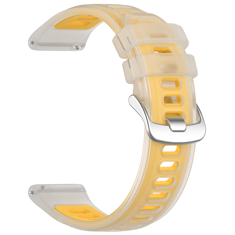 Řemínek Techsuit Watchband 22mm žlutý
