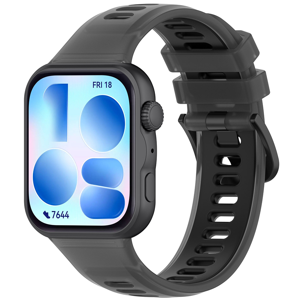 Řemínek Techsuit Watchband W084 Huawei Watch Fit 3 černý