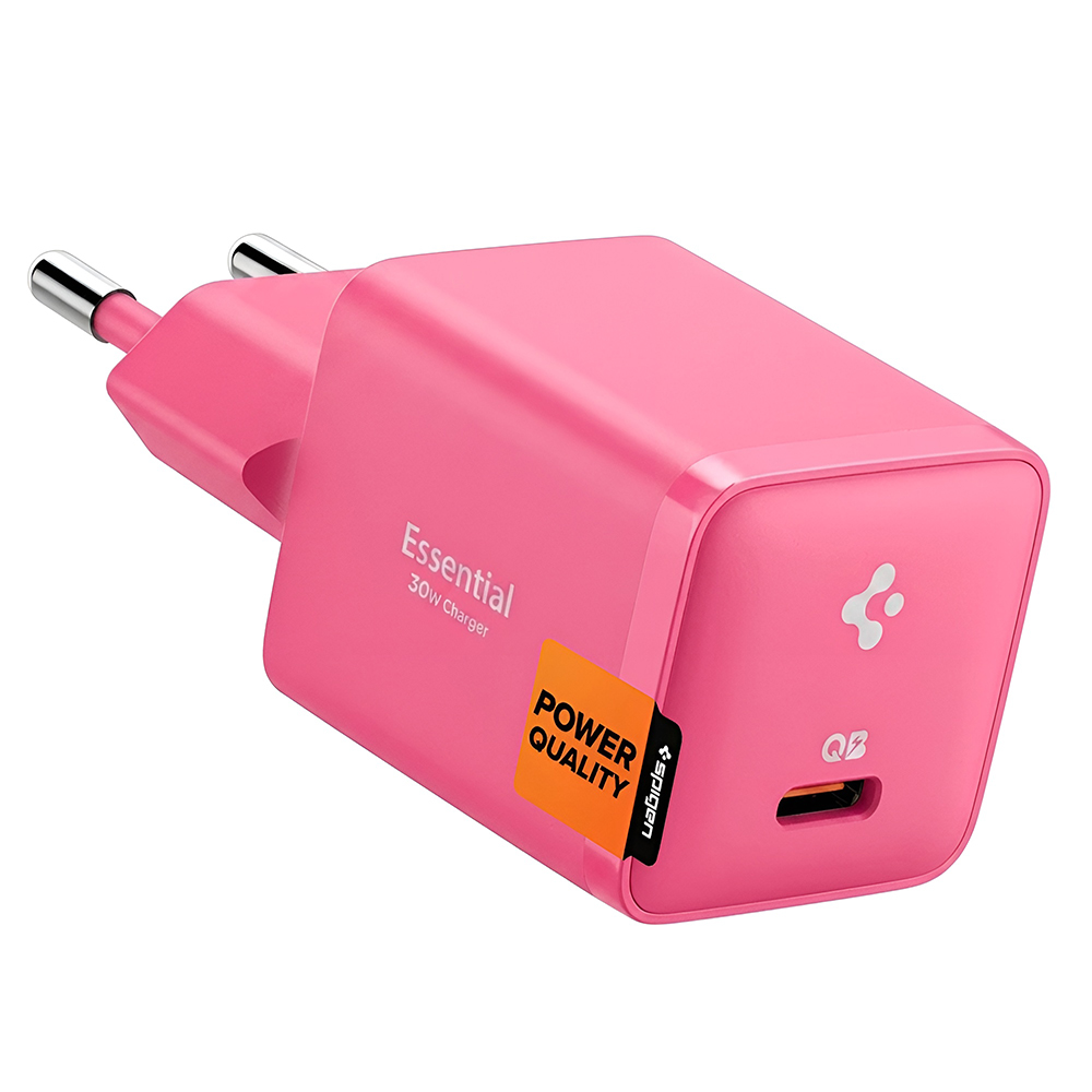 Nabíječka Spigen Arcstation Essential EE301EU (ACH10449) Type-C Quick Charge PD30W růžová