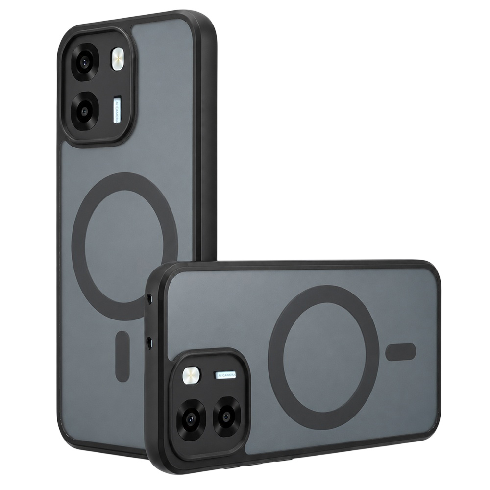 Kryt Techsuit PureFrost MagSafe pro Oppo A6 4G matně černý