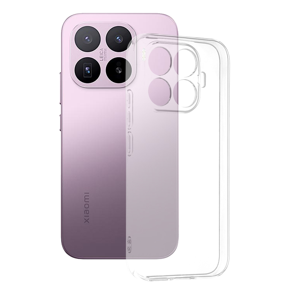 Kryt Techsuit Clear Silicone pro Xiaomi 17T transparentní