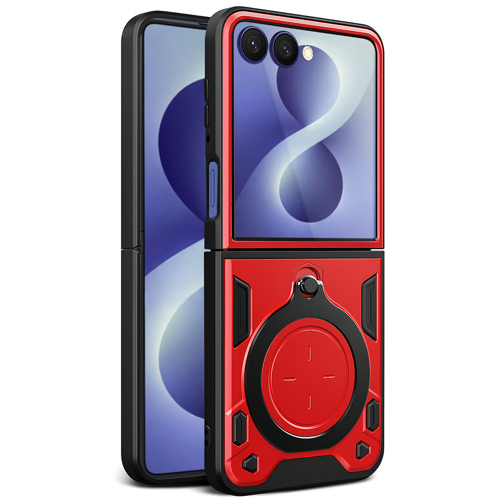 Kryt Techsuit CamGuard Pro pro Samsung Galaxy Z Flip8 červený