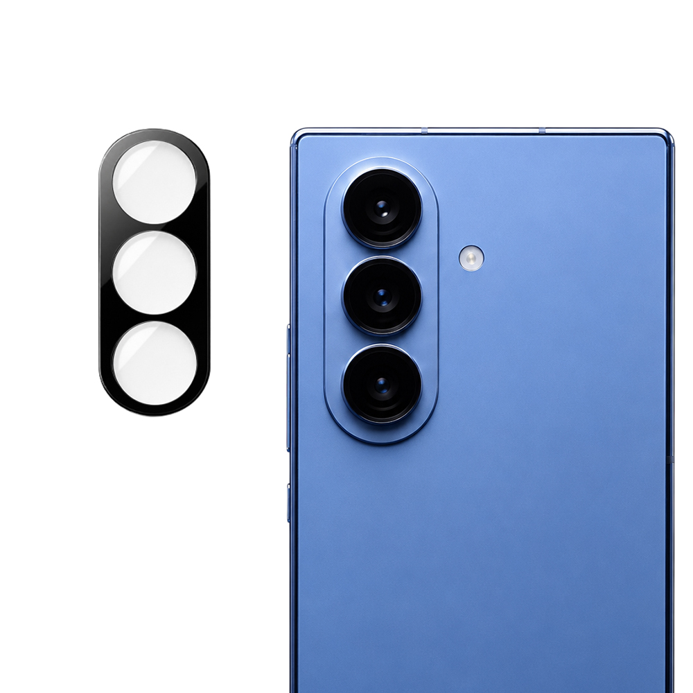 Tvrzené sklo na fotoaparát Techsuit Full Camera Glass pro Samsung Galaxy Z Fold8 Ultra černé